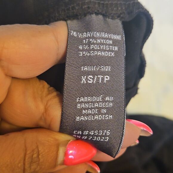 Suzy Sheir Black & Brown Plaid Pants - Picture 3 of 16